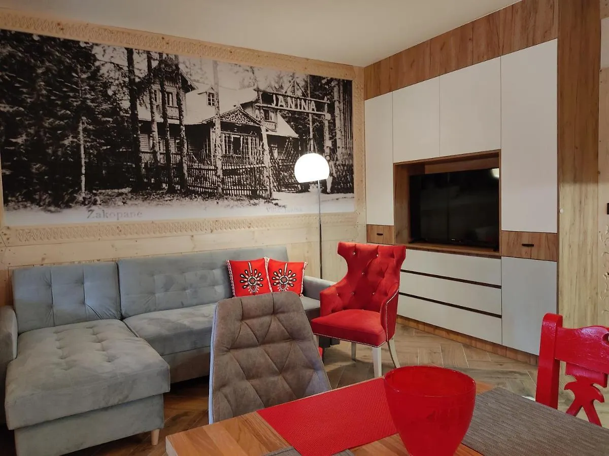 Zbyszko Apartament Czerwony Apartment Zakopane Poland